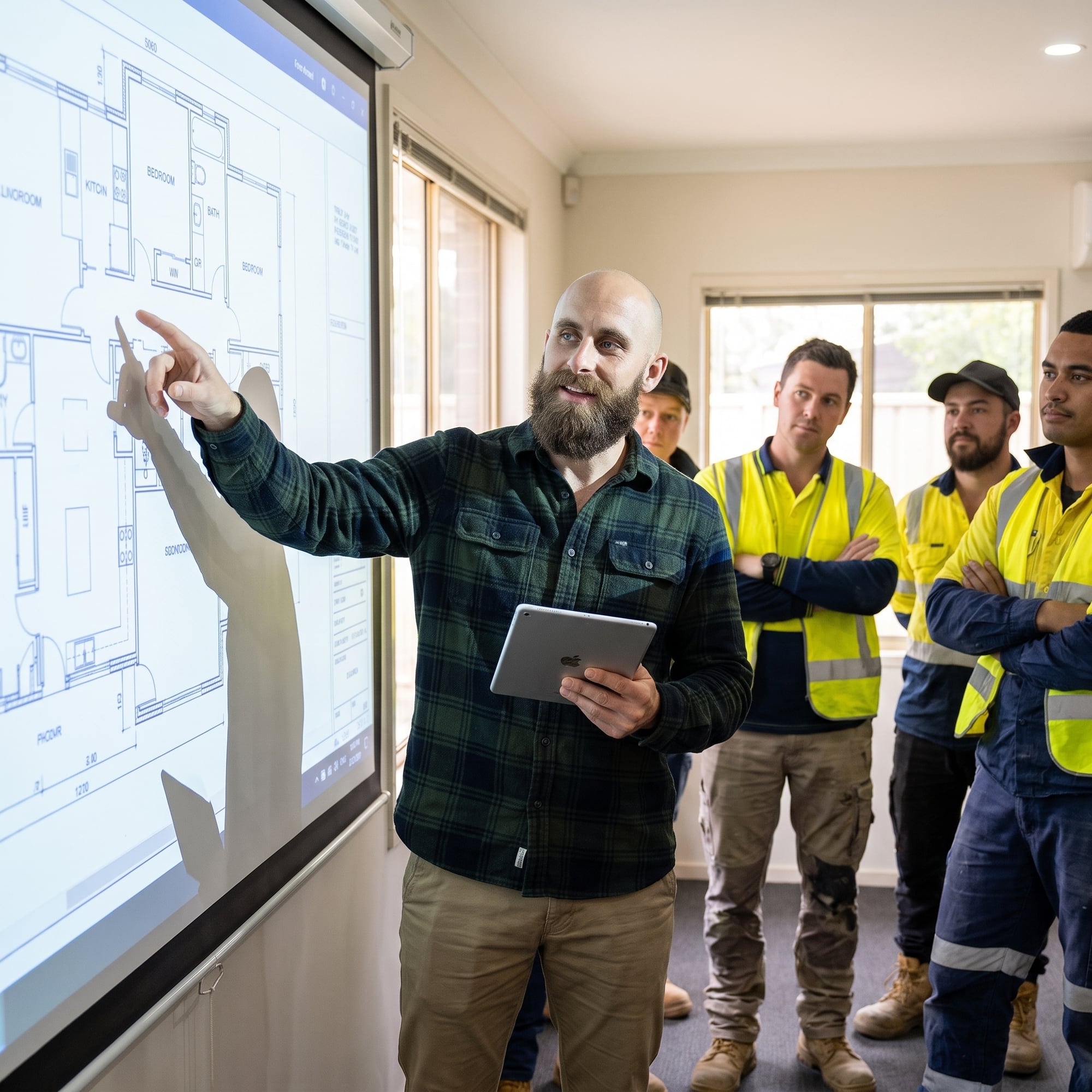 Neil Baumann field training